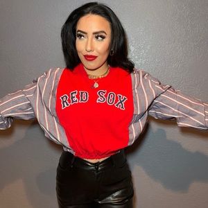Boston Red Sox cropped TShirt